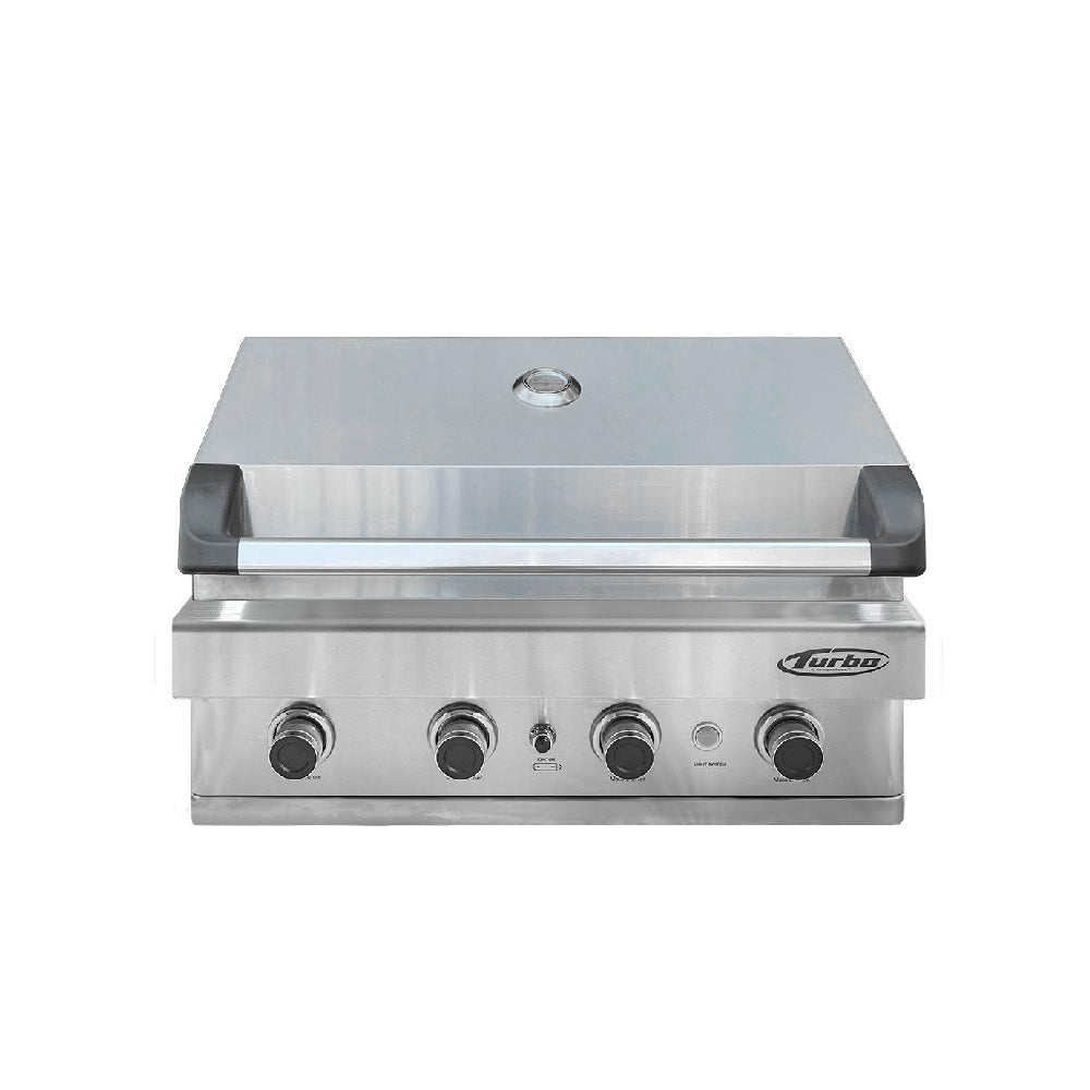 Turbo 32-Inch 4-Burner Built-In BBQ Gas Grill