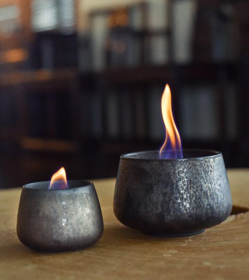 Amber Ceramic Candle Classic