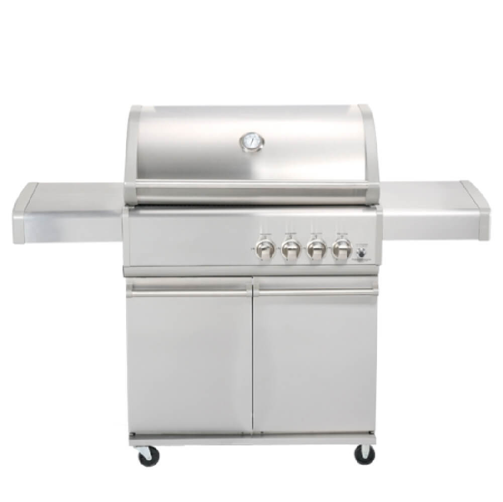 Crossray 4 Burner Infrared BBQ (with Trolley)
