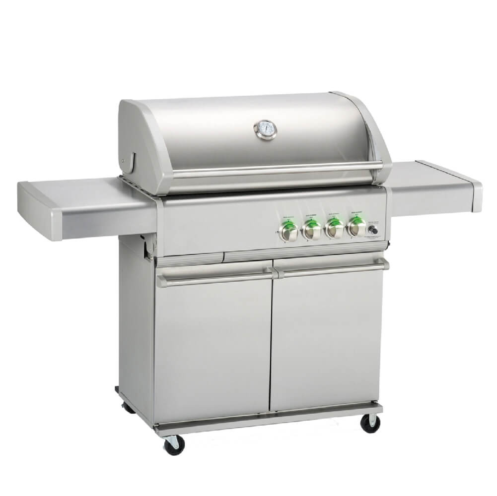 Crossray 4 Burner Infrared BBQ (with Trolley)